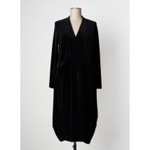 URBAN BY ALEMBIKA - Robe mi-longue noir en coton - Femme - Taille 38 - Modz