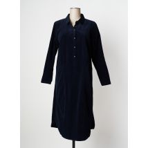 KOKOMARINA - Robe mi-longue bleu en coton - Femme - Taille 44 - Modz