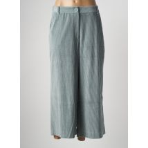 OZAI N KU - Pantalon large vert en coton - Femme - Taille 36 - Modz