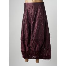 GERSHON BRAM - Jupe longue violet en viscose pour femme - Taille 46 - Modz