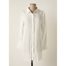 ICHI - Tunique manches longues blanc en viscose - Femme - Taille 36 - Modz