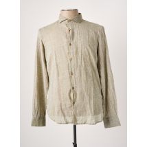 YES.ZEE - Chemise manches longues vert en lin - Homme - Taille XXL - Modz