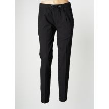 YES.ZEE - Pantalon slim noir en ramie - Femme - Taille W36 - Modz