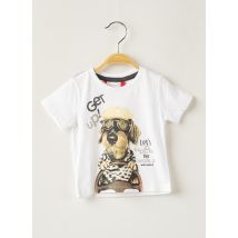 BOBOLI - T-shirt blanc en coton - Garçon - Taille TU - Modz
