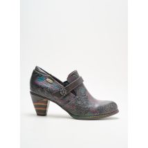 LAURA VITA - Bottines/Boots gris en cuir pour femme - Taille 41 - Modz