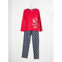 MASSANA - Pyjama rouge en coton pour femme - Taille 40 - Modz