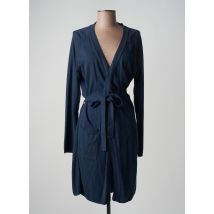 LE CHAT - Gilet manches longues bleu en coton pour femme - Taille 36 - Modz