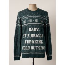 JACK & JONES - Pull vert en acrylique - Homme - Taille L - Modz