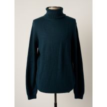 CELIO - Pull col roulé vert en acrylique pour homme - Taille M - Modz