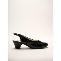OMBELLE - Sandales/Nu pieds noir en cuir pour femme - Taille 35 - Modz