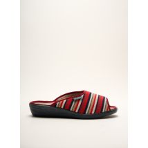 LA VAGUE - Chaussons/Pantoufles rouge en textile pour femme - Taille 41 - Modz