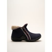 ROMIKA - Chaussons/Pantoufles bleu en cuir - Femme - Taille 36 - Modz