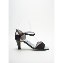 ARTIKA SOFT - Sandales/Nu pieds noir en cuir pour femme - Taille 34 - Modz
