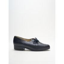 OMBELLE - Derbies bleu en cuir pour femme - Taille 41 - Modz