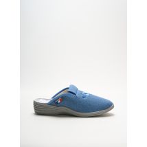 LA VAGUE - Chaussons/Pantoufles bleu en textile pour femme - Taille 39 - Modz