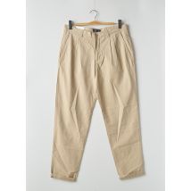 BONOBO - Pantalon chino beige en coton pour homme - Taille 40 - Modz