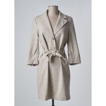 MORGAN - Robe courte beige en polyester - Femme - Taille 38 - Modz
