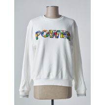 DESIGUAL - Sweat-shirt blanc en coton - Femme - Taille 42 - Modz