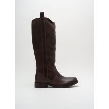 MOD8 - Bottes marron en cuir pour femme - Taille 39 - Modz