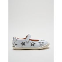 ACEBOS - Ballerines blanc en cuir - Fille - Taille 24 - Modz