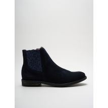 ACEBOS - Bottines/Boots bleu en cuir pour femme - Taille 40 - Modz