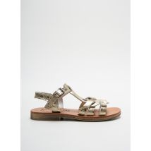 BELLAMY - Sandales/Nu pieds beige en cuir - Fille - Taille 24 - Modz