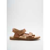 BELLAMY - Sandales/Nu pieds marron en cuir pour garçon - Taille 33 - Modz