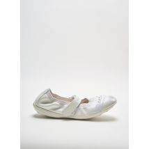 GEOX - Ballerines blanc en cuir pour fille - Taille 34 - Modz