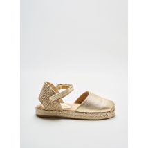 UNISA - Espadrilles beige en cuir pour fille - Taille 26 - Modz