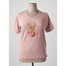 STOOKER WOMEN - T-shirt rose en coton pour femme - Taille 50 - Modz