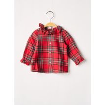 J.O MILANO - Chemisier rouge en coton pour fille - Taille 6 M - Modz