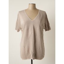 MONTAGUT - Pull beige en soie - Femme - Taille 44 - Modz