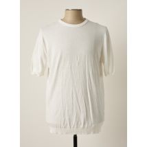 DAN JOHN - Pull blanc en coton - Homme - Taille XXL - Modz