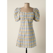 LAAGAM - Robe courte bleu en coton - Femme - Taille 34 - Modz