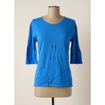 MONTAGUT - Pull bleu en coton pour femme - Taille 38 - Modz