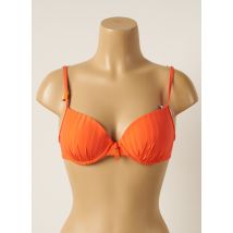 CHERRY BEACH - Haut de maillot de bain orange en polyamide - Femme - Taille 90D - Modz