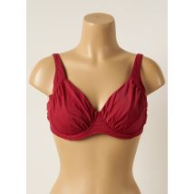 BELCOR - Haut de maillot de bain rouge en polyamide pour femme - Taille 100B - Modz