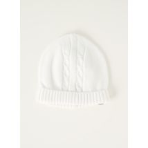 J.O MILANO - Bonnet blanc en coton - Enfant - Taille TU - Modz