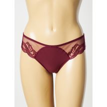 SIMONE PERELE - Tanga rouge en polyester - Femme - Taille 36 - Modz