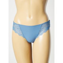 SIMONE PERELE - Tanga bleu en polyamide - Femme - Taille 40 - Modz