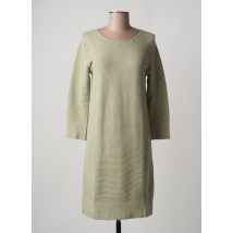 YAYA - Robe pull vert en coton - Femme - Taille 38 - Modz