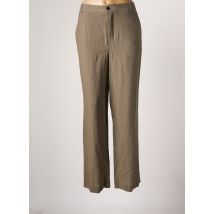 YAYA - Pantalon chino gris en lin - Femme - Taille 40 - Modz