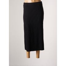 CHERRY PARIS - Jupe mi-longue noir en viscose - Femme - Taille 38 - Modz