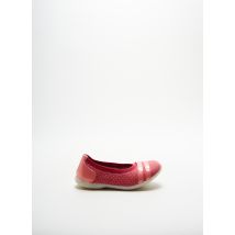 KICKERS - Ballerines rose en cuir - Fille - Taille 25 - Modz