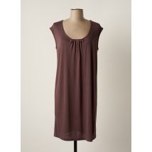 LOLA ESPELETA - Robe courte marron en viscose - Femme - Taille 34 - Modz