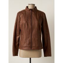 DEISIDRO - Veste casual marron en polyester - Femme - Taille 38 - Modz