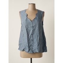 LOLA ESPELETA - Chemisier bleu en cuppro - Femme - Taille 38 - Modz