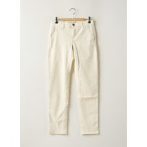 LOLA ESPELETA - Pantalon chino beige en coton - Femme - Taille 34 - Modz