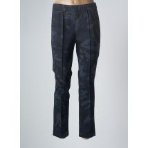 TONI - Pantalon slim bleu en polyester - Femme - Taille 40 - Modz