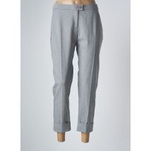 EVA KAYAN - Pantalon 7/8 gris en polyester - Femme - Taille 40 - Modz